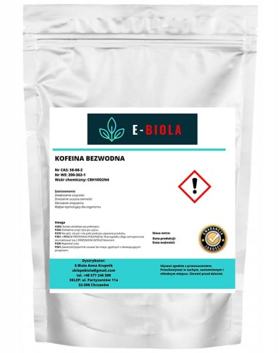 Kofeina bezwodna 100% 