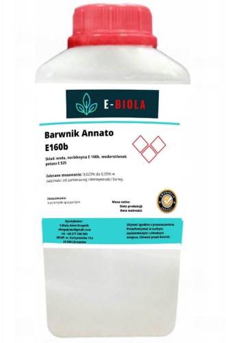 Barwnik annato E160b