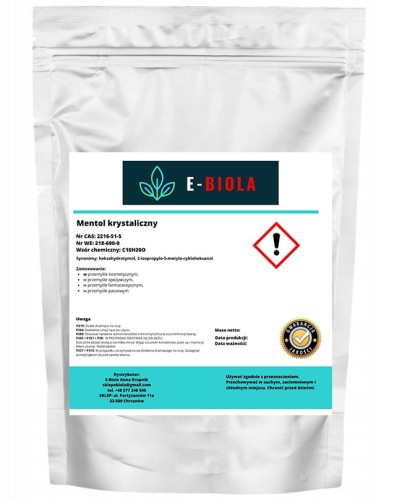 Mentol krystaliczny