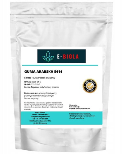 Guma arabska E414 proszek 