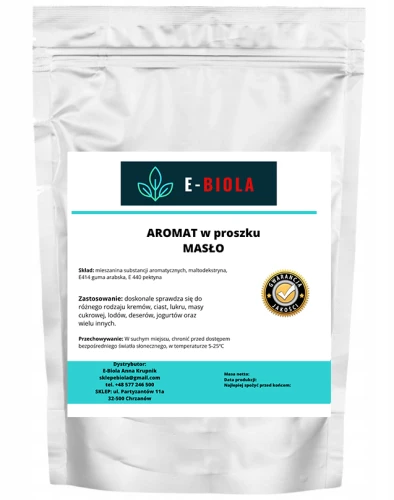 Aromat w proszku - masło