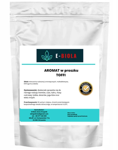 Aromat w proszku - toffi
