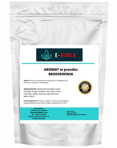 Aromat w proszku - brzoskwinia